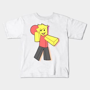 Baller with backdrop Kids T-Shirt